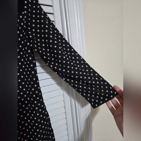 H&M Women's M Polka Dot Blouse - Picture 3 of 12